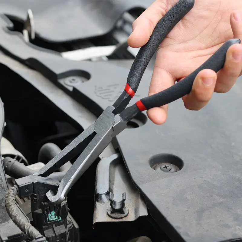Car Wire Disconnect Pliers Carbon Steel Electrical Cable Cutting Pliers Fuel Pipe Separation Pliers Automotive Repair Tools
