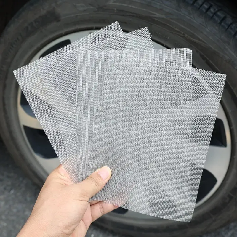 One Set Stainless Steel Repair Mesh Kit for Car Bumper Crack Bodywork Fix Mesh Hot Melt Glue Sticks Universal DIY Tool Sheet