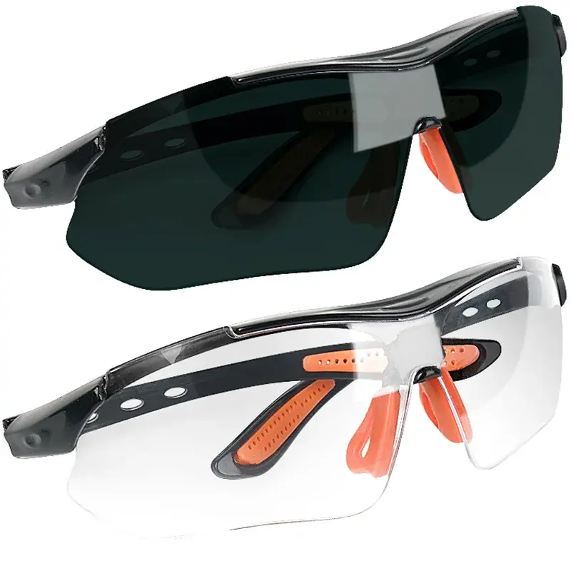 Unisex Labor Insurance Glasses Goggles Cycling Windproof Dustproof  Riding Welding Goggles Safety Glasses Anti-dropping Glasses