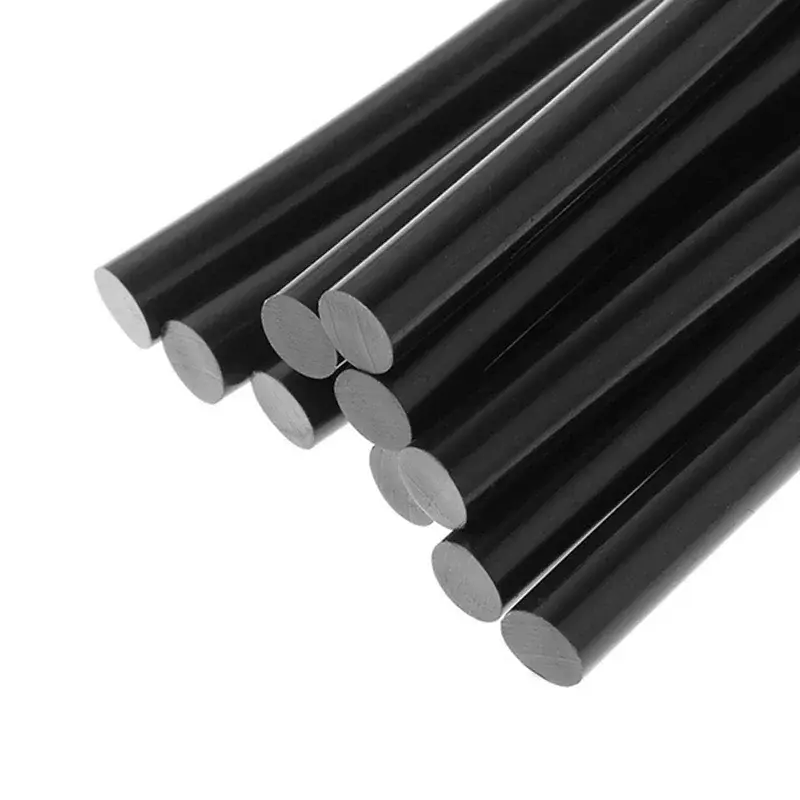 10PCS Car Paintless Dent Repair Sticks 7mm/11mm High Viscosity Transparent Black Hot Melt Glue Strips Cars Repair Accessories
