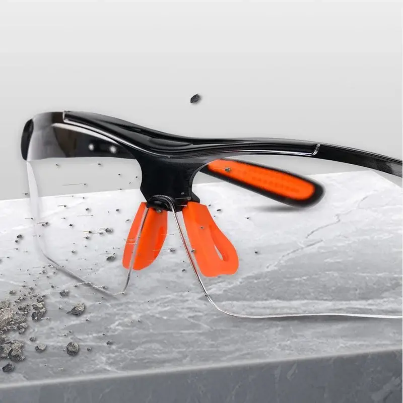 Unisex Labor Insurance Glasses Goggles Cycling Windproof Dustproof  Riding Welding Goggles Safety Glasses Anti-dropping Glasses