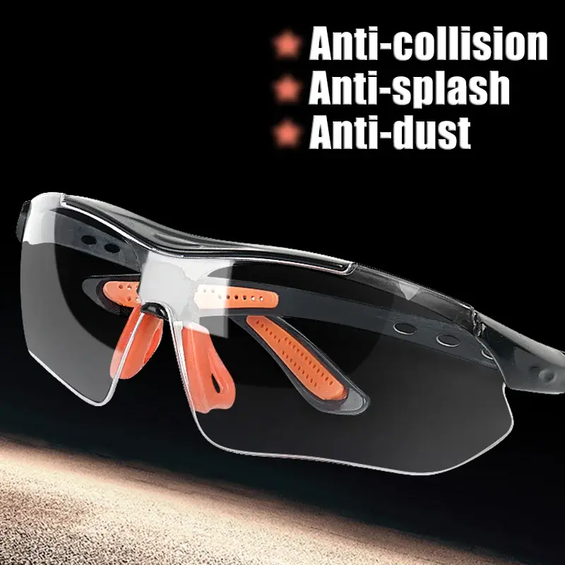 Unisex Labor Insurance Glasses Goggles Cycling Windproof Dustproof  Riding Welding Goggles Safety Glasses Anti-dropping Glasses