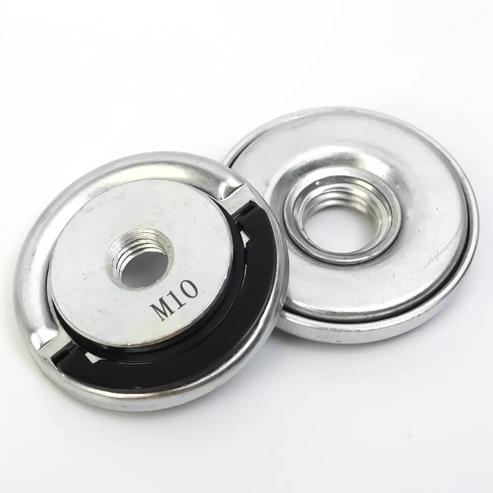 Angle Grinder Platen Quick Release Self-Locking Grinding Disc Platen M10 M14 Non-slip Powerful Chucking Tools Car Accessories