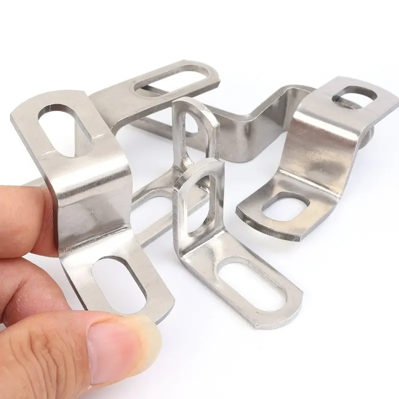 Universal Motorcycle Exhaust Pipe Bracket Z/L Shape Stainless Steel Fixed Stand Exhaust Pipe Support Frame Motorbike Accessories