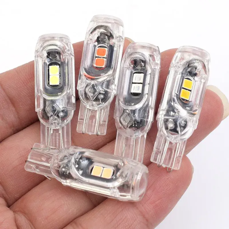 T10 2835 3030 5SMD Width Indicator Light High Brightness Car Strobe Light for Taillights Trunk/reading Lamp License Plate Lights