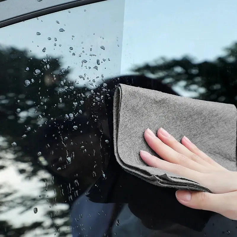 1/2/5PCS Car Glass Wiping Cloth Efficient No Trace No Watermark Magic Cleaning Glass Cloth Auto Windscreen Washing Accessories