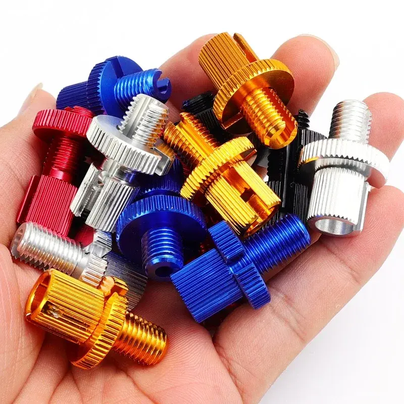2/1PCS Universal Motorcycle Break Clutch Cable Wire Adjuster M10 Coloful Aluminium Alloy AdjustmentScrew Motorbike Accessaries