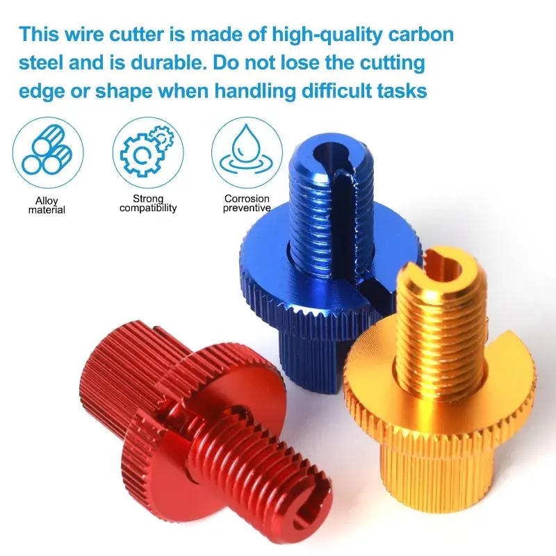 2/1PCS Universal Motorcycle Break Clutch Cable Wire Adjuster M10 Coloful Aluminium Alloy AdjustmentScrew Motorbike Accessaries