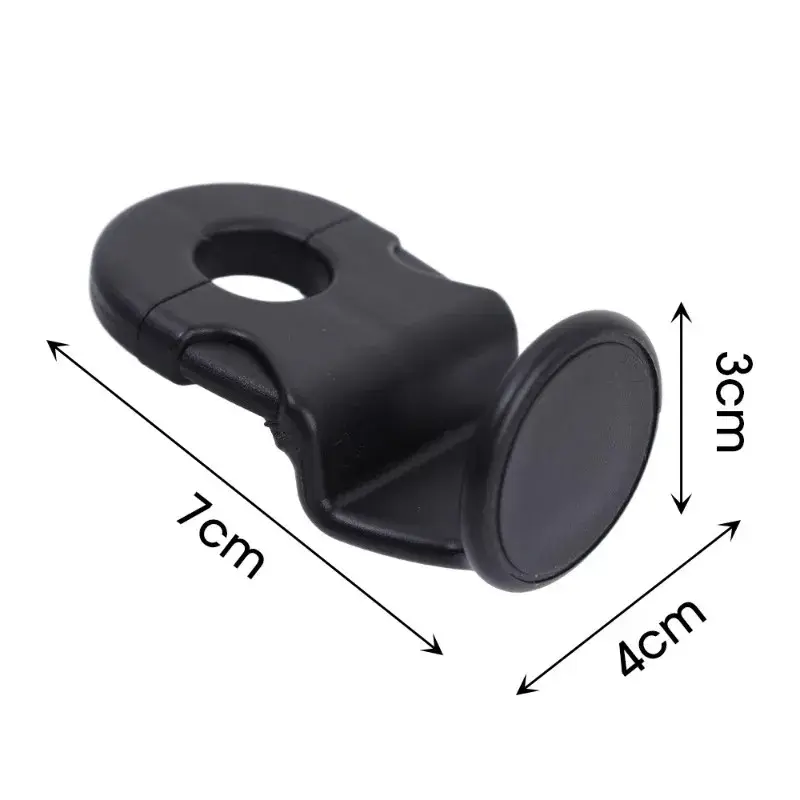 Portable Car Hidden Hooks Bags Clothes Coats Storage Hanger Organizer Car Seat Headrest Clip Hooks Accessories