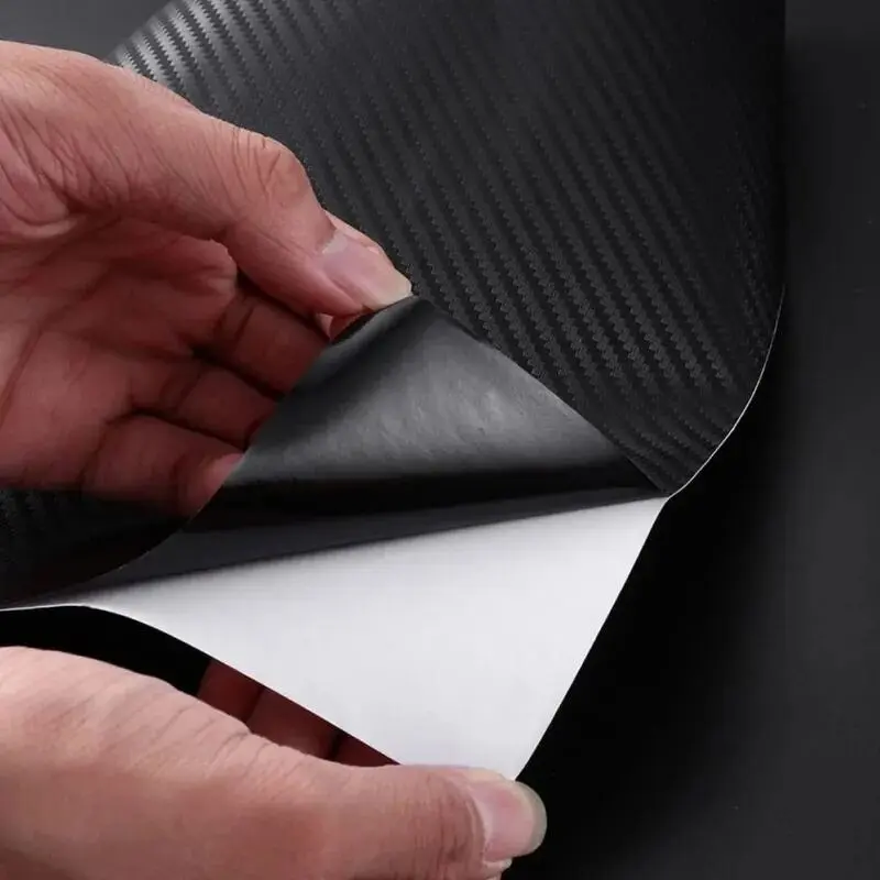 3D Carbon Fibre Car Stickers Colourful Vinyl Body Protection Film Waterproof Self-adhesive Sticker Cars Exterior Styling Decals