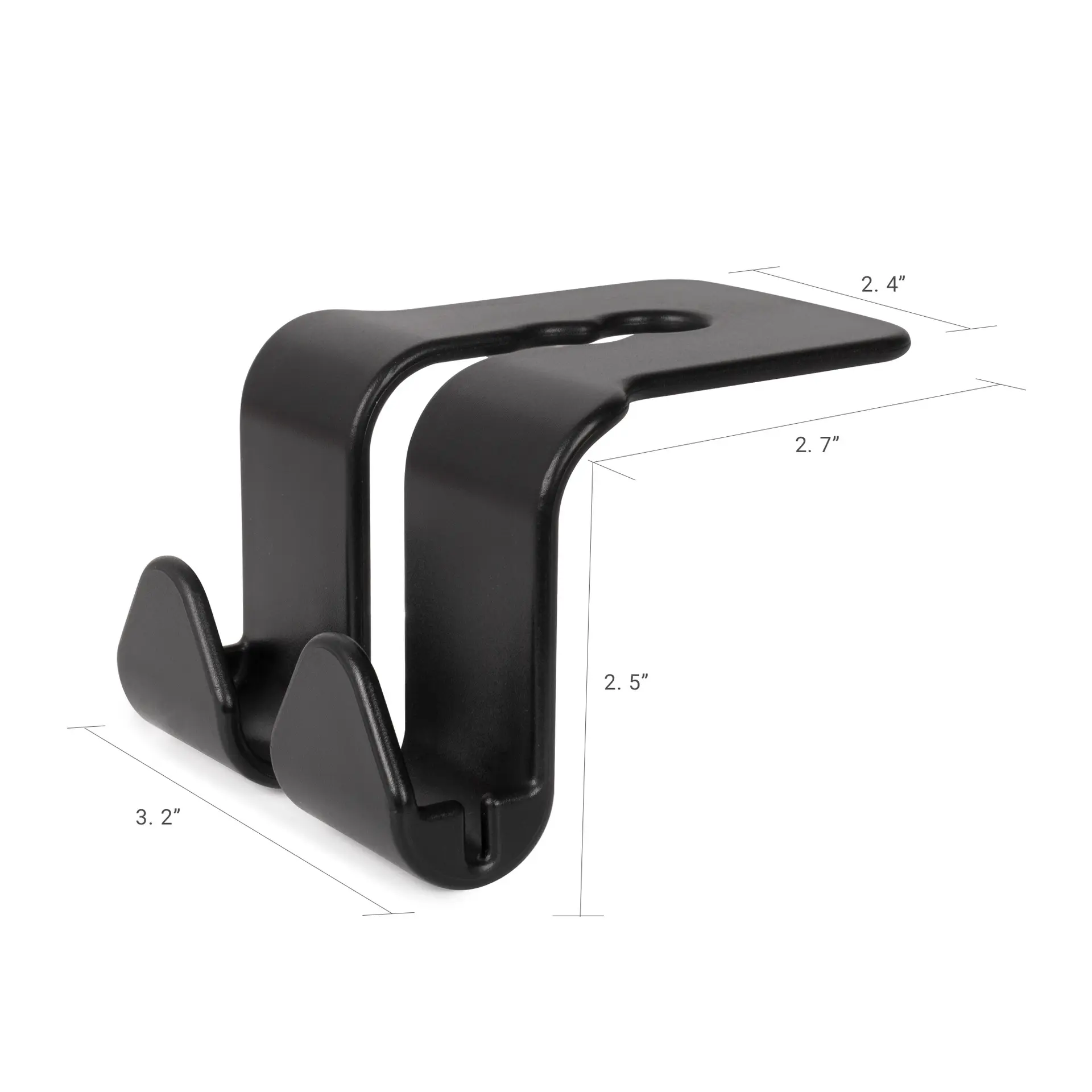 Car Seat Back Hook Hanger Headrest Mount Storage Holder Duarable Bearing 20kg for Car Bag pouch Clothes Hanging Hooks