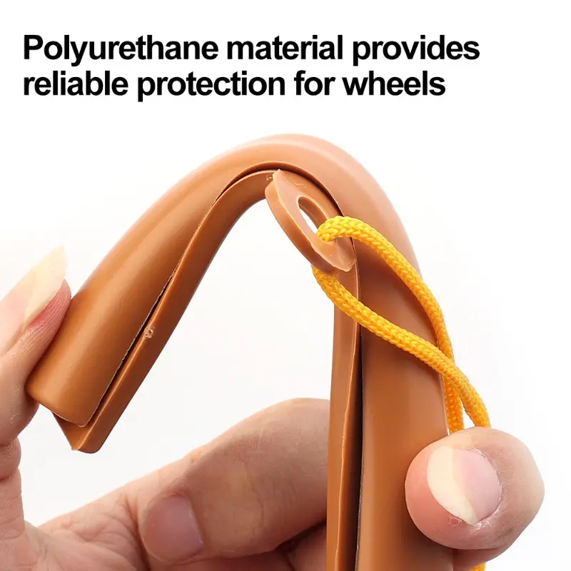 4/1Pcs Car Tyre Protector Universal Anti-wear Wheel Steel Rim Protector Cover Auto Tires Replacement Accessories Repair Tools