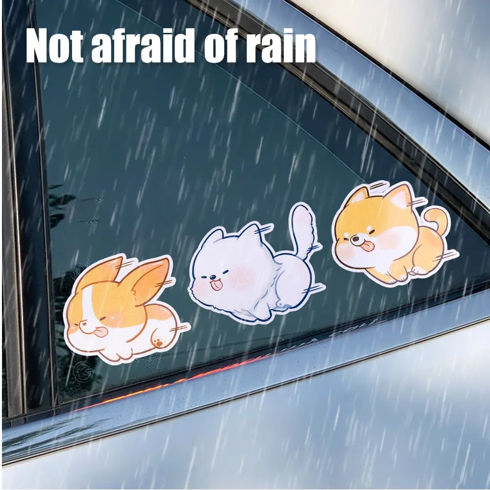 Scratches Covering Car Stickers Creative Animals Personalized Decal Auto Waterproof Exterior Decoration Stickers Car Accessories