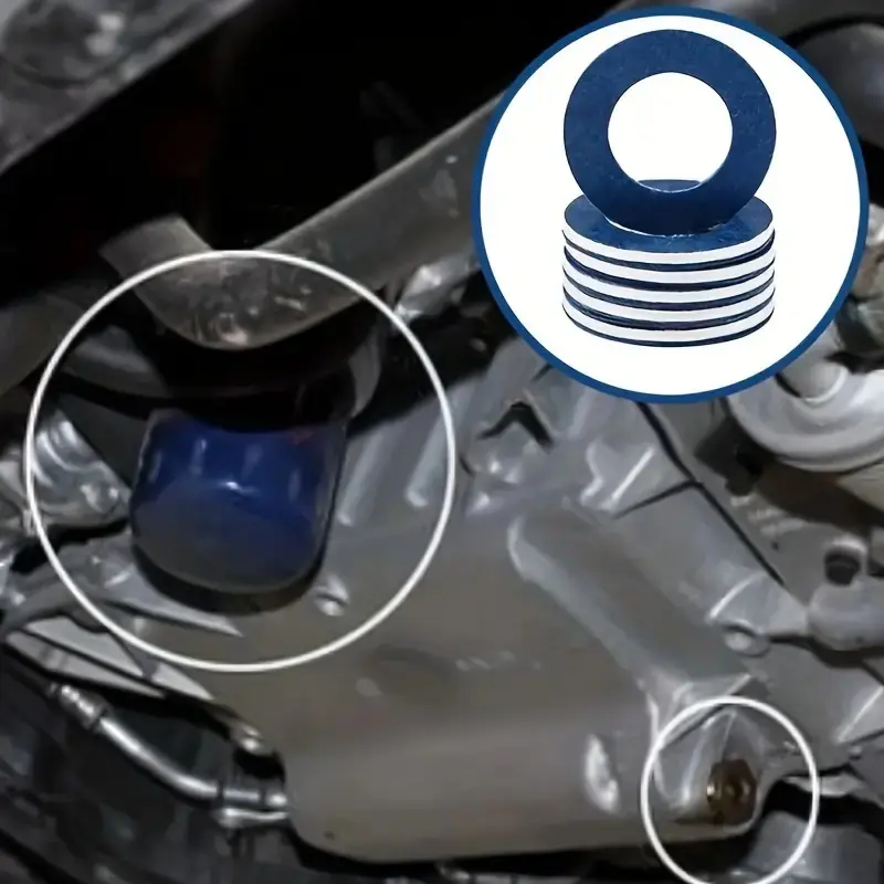 Screw Gasket For Toyota Car Engine Seal Aluminum Oil Drain Plug Screw Washers Car Replacement Accessories