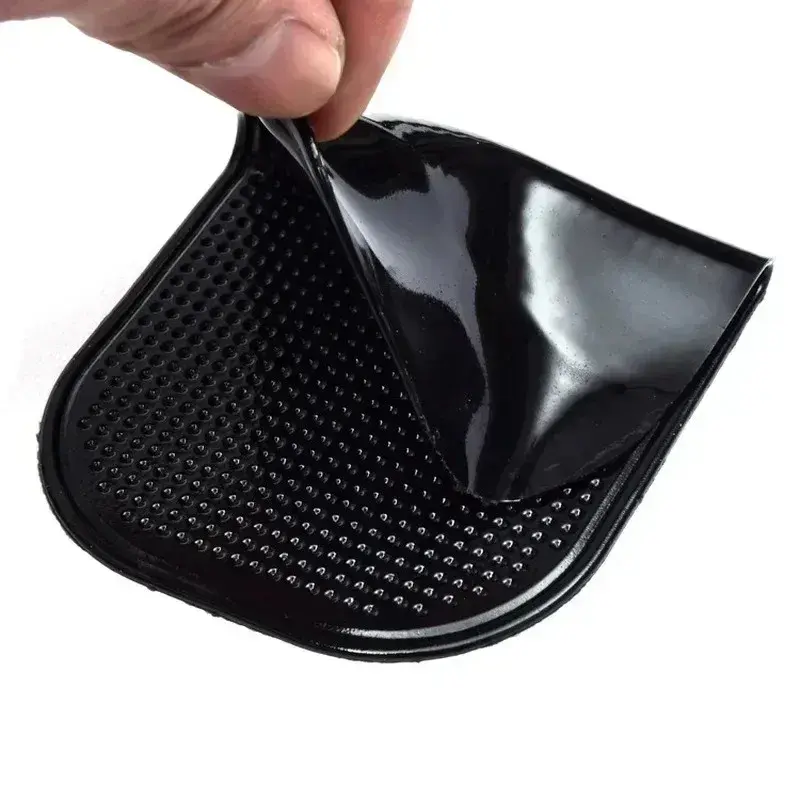 1/2/4pcs Car Dashboard Silicone Anti-Slip Pad Phone Storage Holder Car Interior Storage Non-Slip  Sticky Pad  Phone Mount
