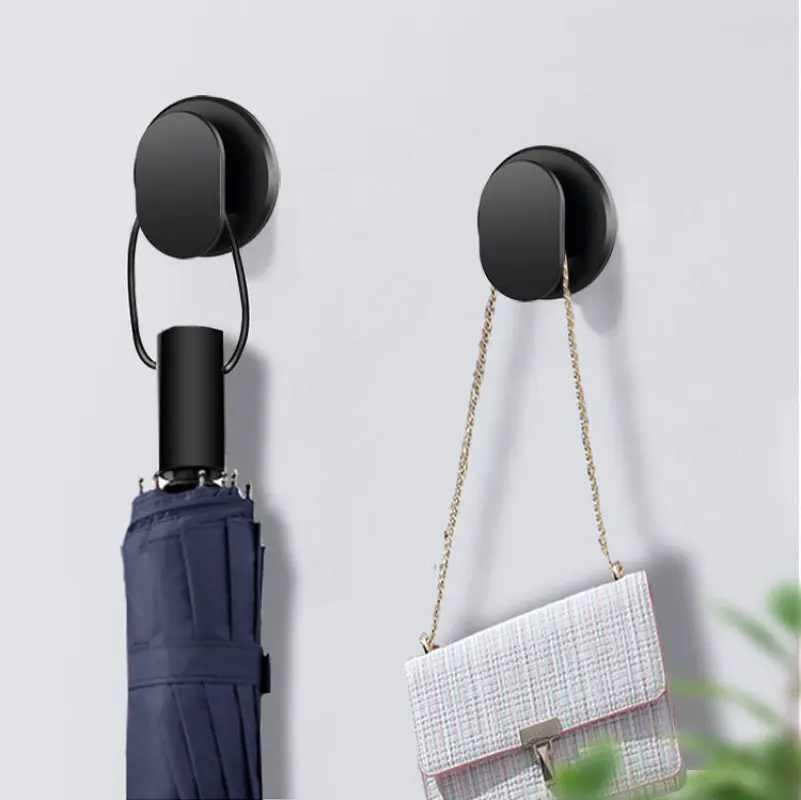 1/2/4/8Pcs Mini Car Hooks Sticker Organizer Storage Hanger for USB Cable Headphone Key Adhesive Hook Hanger Car  Accessory