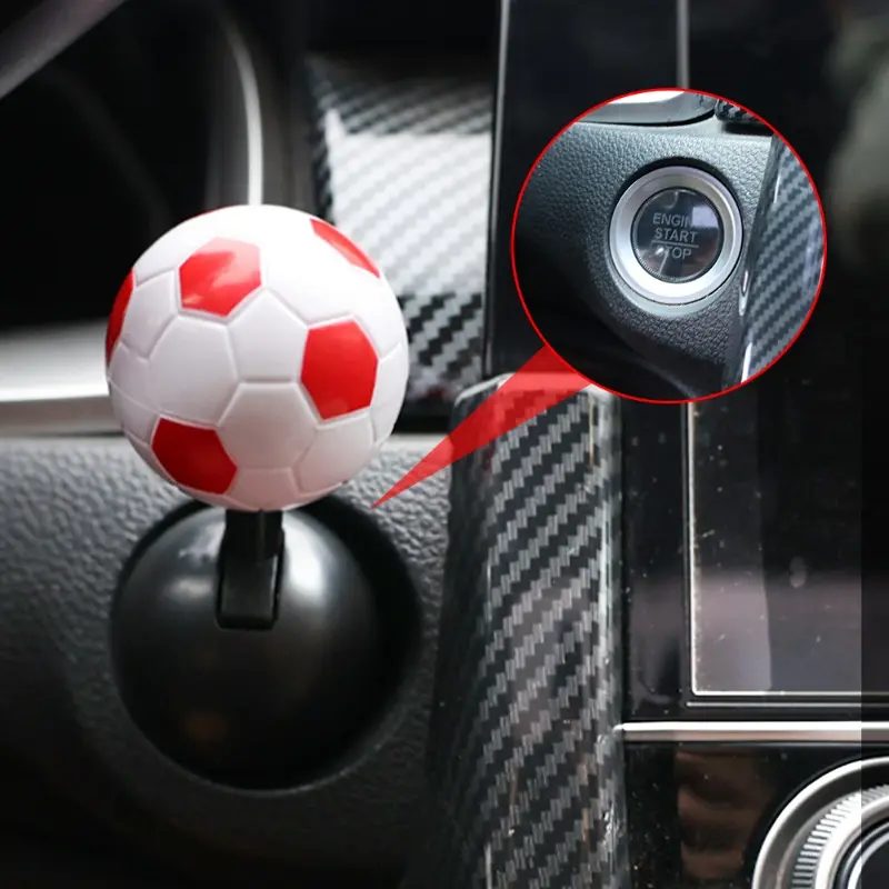 1-3pcs New Car Start Button Rocker Universal Pull Lever Joystick Switch Auto Push Start Stop Button Switches Cars Accessories