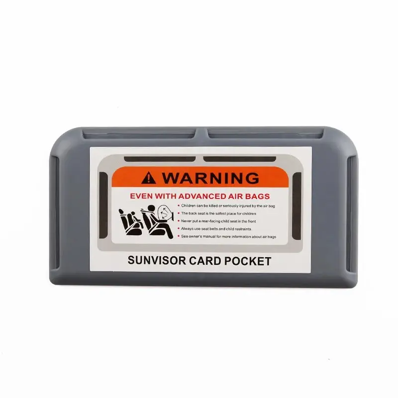 Universal Card Holder For Car Sun Visor Auto Interior Card Pasting Box Organizer Sunshade Storage Holder Car Accessories
