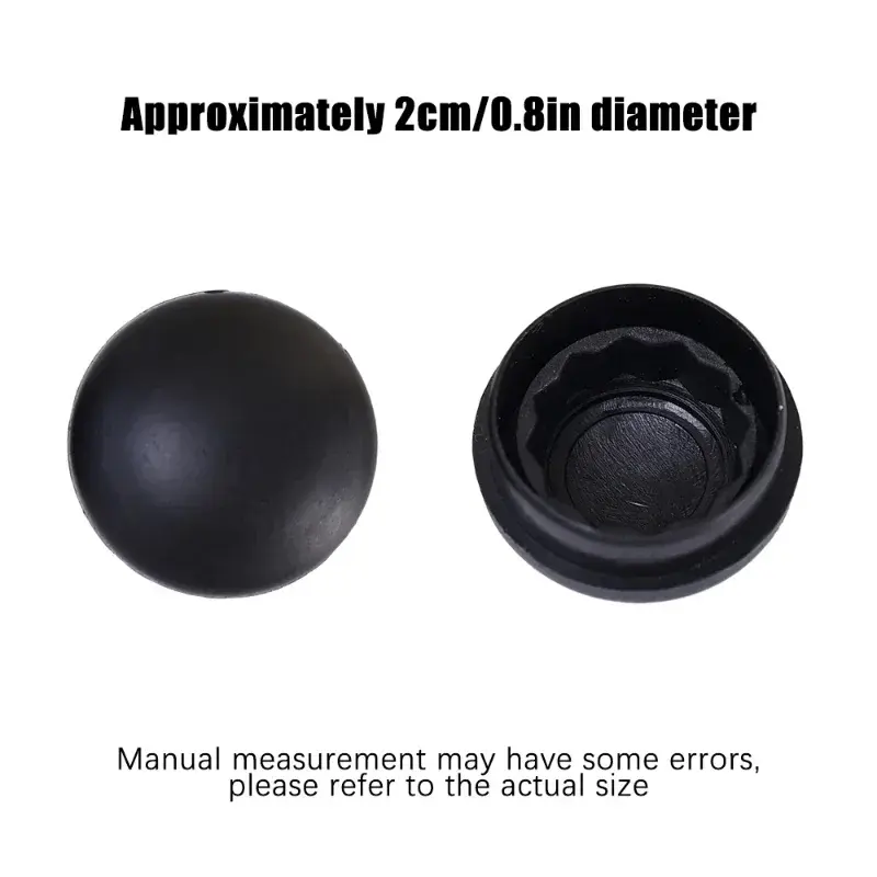Car Front Windshield Wiper Arm Covers Nut Cap Wiper Arm Bolt Caps for VW Caddy Hyundai Tucson Santa Creta Kona Genesis