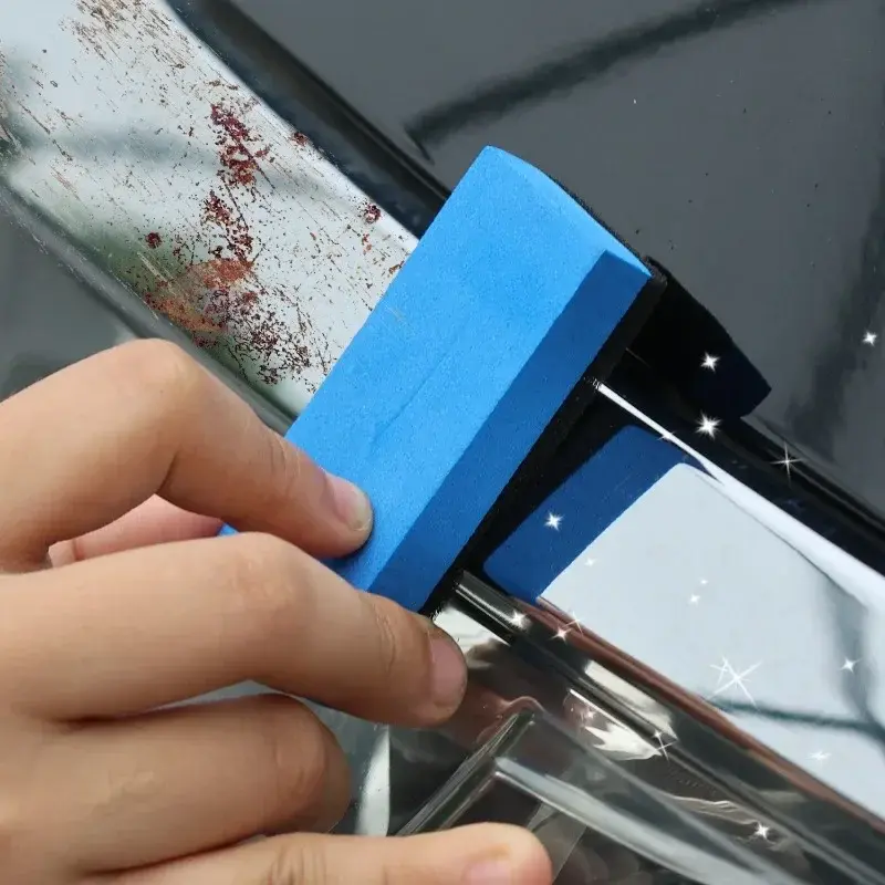 50g Car Window Chrome Restorer Electroplating Brightening Refurbisher Rust Remover Oxide Coating Cleaning Agent Auto Repair Tool
