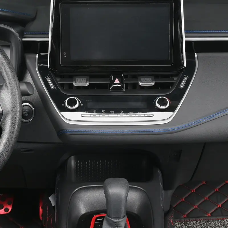 Car Interior Decorative Strip PU Leather DIY Braid Self Adhesive Interior Moulding Car-Styling Braid Strip Dashboard Sticker
