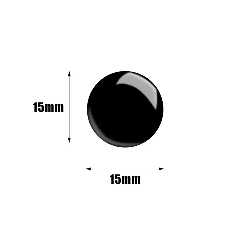 Car Door Lock Eye Stickers Highly Sticky PVC Self-adhesive Decorative Decals Auto Door Keyhole Anti Damage Protection Sticker