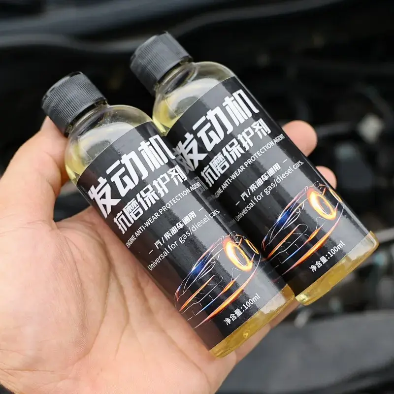 1/2Pcs Car Engine Anti-Wear Protectant 100ML Engine Cylinder Cleaning and Repairing Agent Diesel Petrol Additives Auto Parts