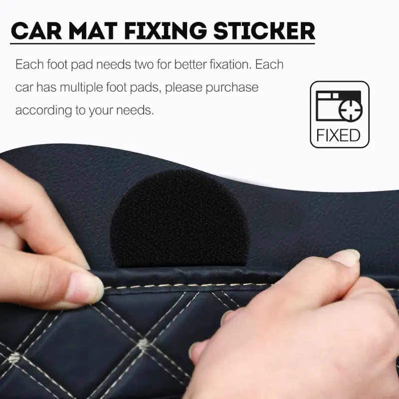 Multifunctional Fixed Sticker Car Floor Mat Stickers Car Carpet Tape Universal Adhesive Mat Fastener Tapes Nylon Sticker