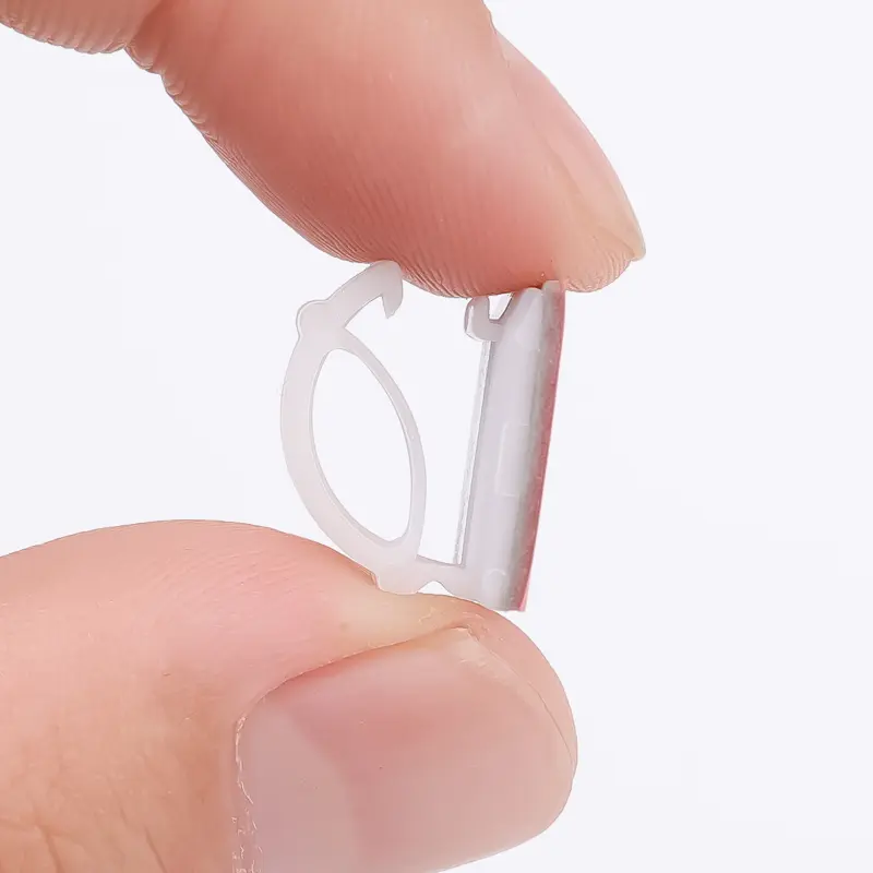 10/20PCS Car Tachograph Cable Organizer Cable Clamp Self Adhesive Wire Clip Management Black Wire Holder Car Wire Clip Accessory