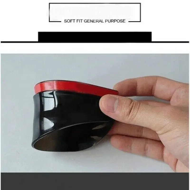2pcs Car Rear View Mirror Eyebrow Sticker Protector Rainproof Sunshade Car Rearview Mirror Sun Visor Shade Shield Decal Stickers