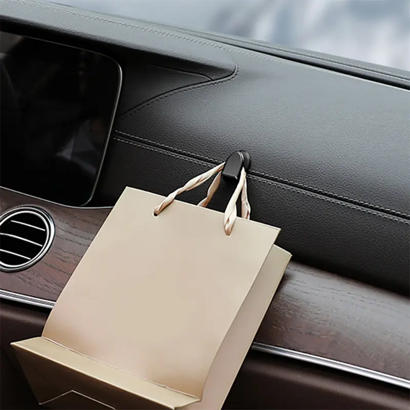 Car Hook Organizer Storage Hanger for USB Cable Headphone Key Storage Self Adhesive Wall Hook Hang Car Interior Car Accessory