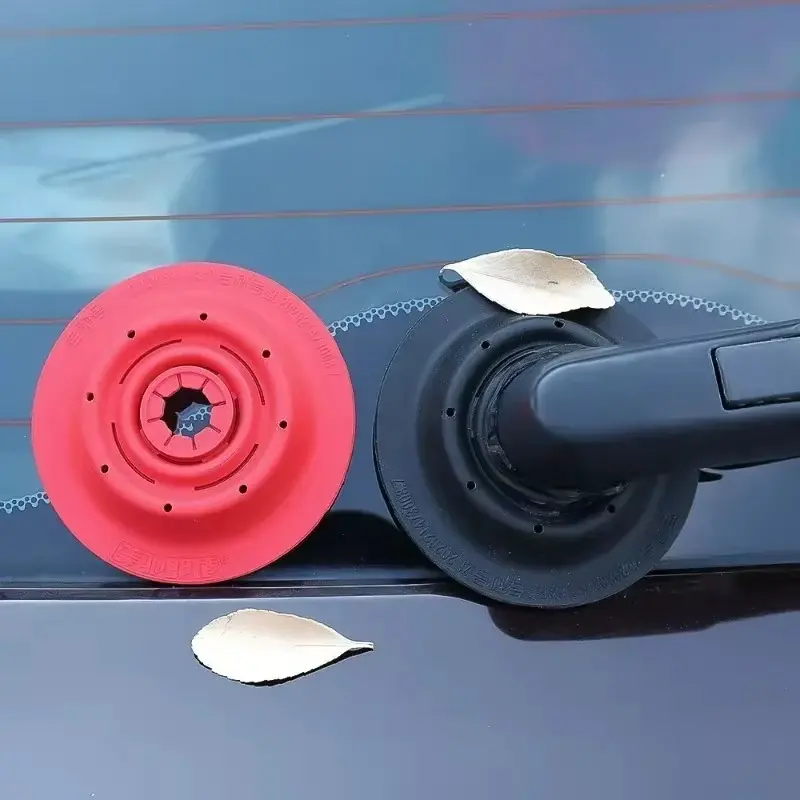 1/2pcs Car Windshield Wiper Dustproof Cover Debris Leaves Falling Protection Sleeve Universal Windscreen Wiper Bottom Hole Cover