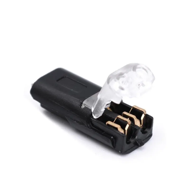 1-50pcs Auto Quick Electrical Wire Connector 2 Pin Style Cable Plug Car Waterproof Solder Free Electrical Wire Cable Connector