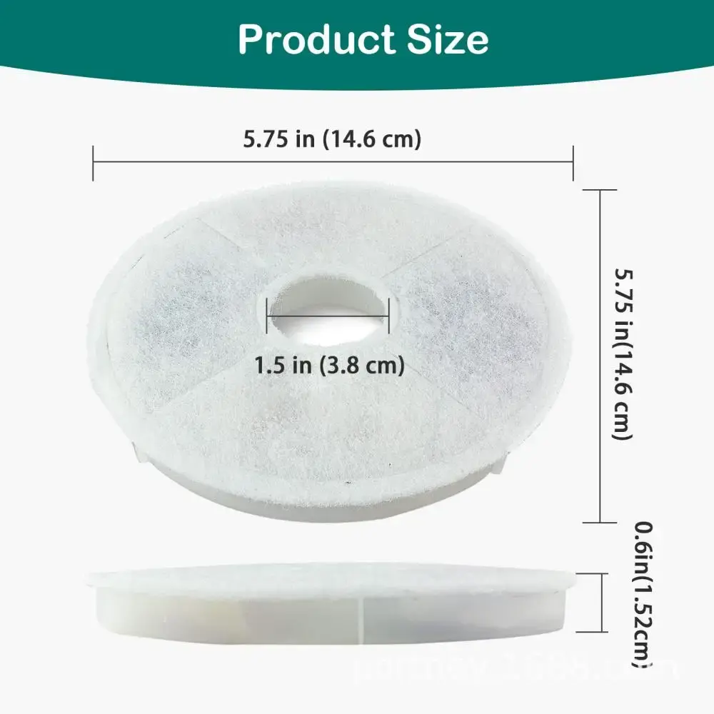 Pet Automatic Water Dispenser Filter Activated Carbon Filter for Cat Dog Water Fountain Dispenser Pet Filter Accessories
