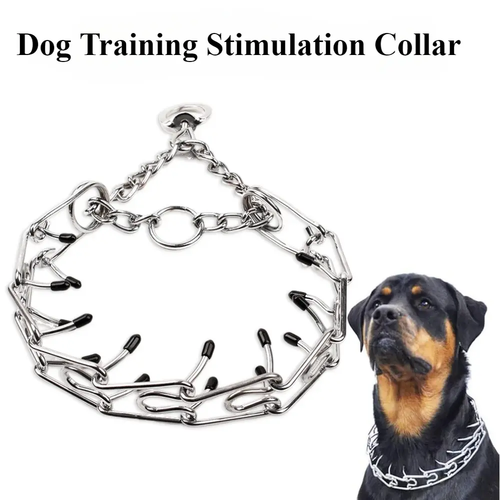 Anti Pull Pet Dog Collar Safe Adjustable Collar Stimulating Training Collar for Medium Large Dog for Dog Behavioral Correction