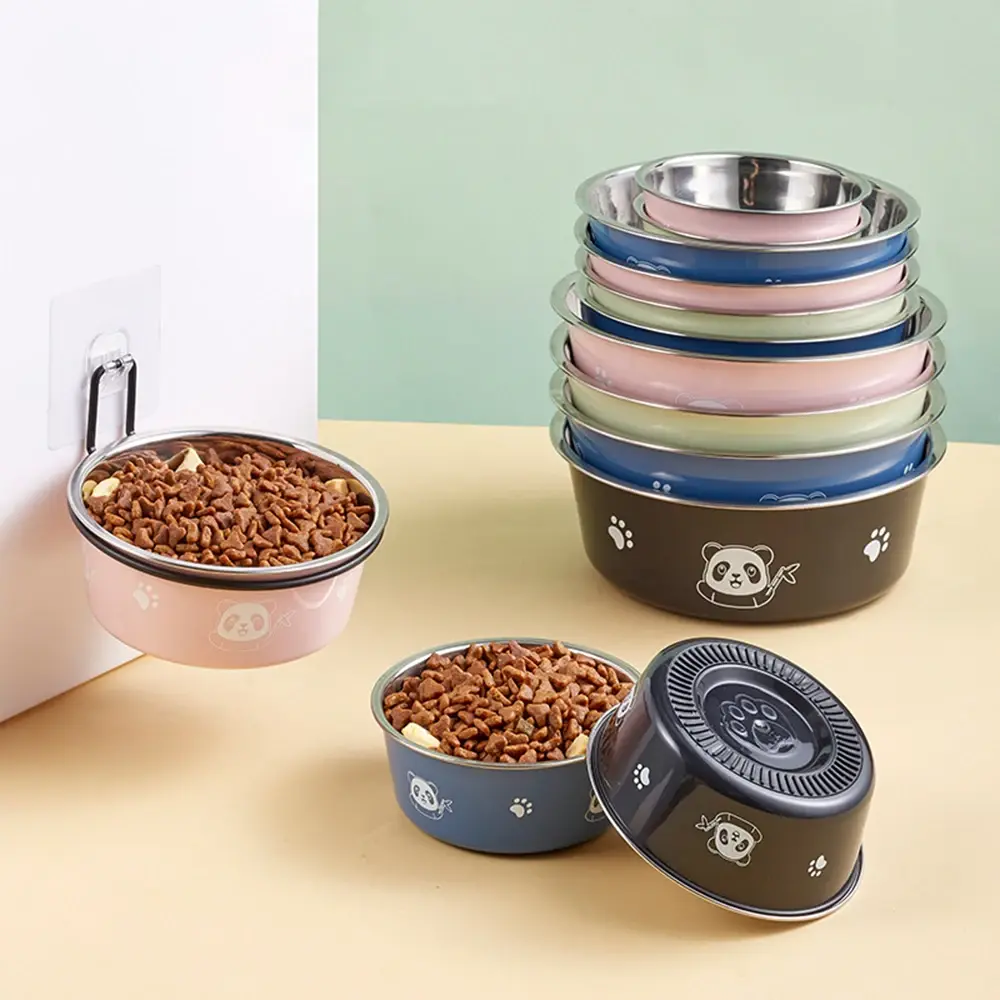 Non-Slip Stainless Steel Pet Bowl for Dog Cat Safe Durable Feeding Bowl for  Small Medium Large Dog Cats Feeding Drinking Bowl