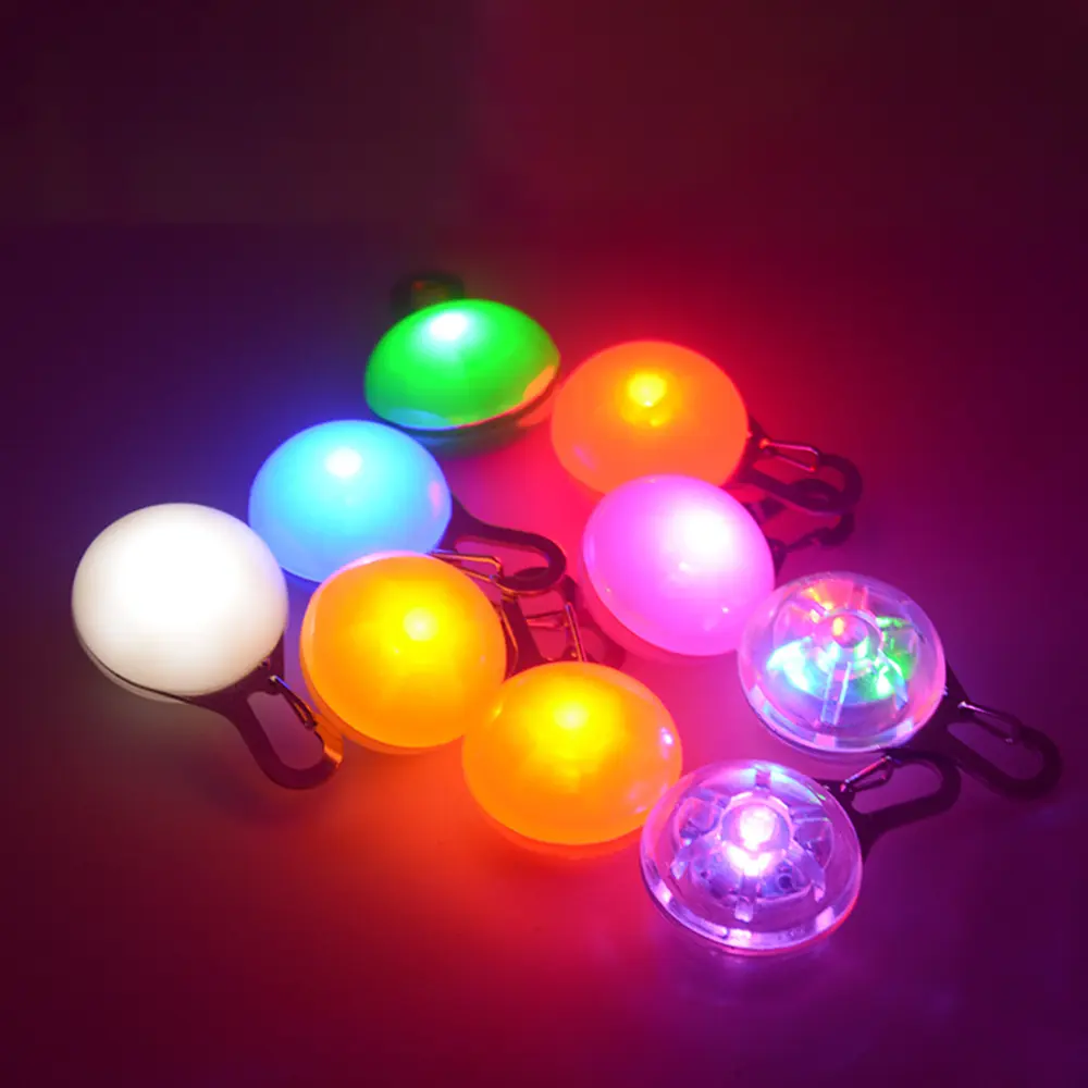 LED Luminous Pet Collar - Multi-Mode Glowing Pendant with Night Safety for Dogs & Cats