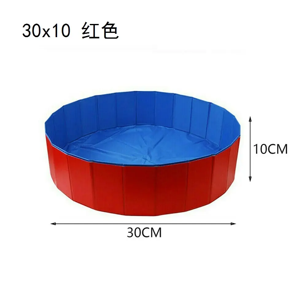 Foldable Dog Swimming Pool Bathing Tub for Small Dogs PVC Pet Pool Indoor Outdoor Wash Bathtub Pet Accessories