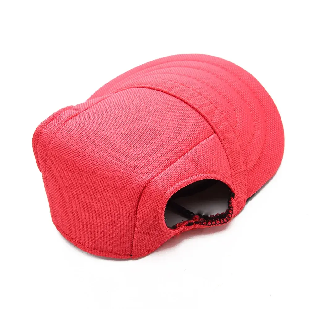 Dog Hat Dog Cat Sun Hat with Ear Holes Adjustable Pet Baseball Cap for Small and Medium Dogs Cats Pet Accessories