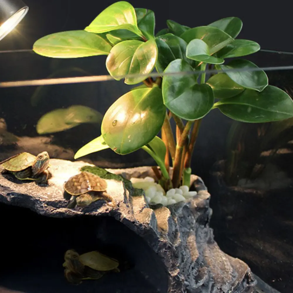 Turtle Lamps UV Calcium Heating 360 Degree Swivel For Aquatic Turtles Reptile UVA Full Spectrum