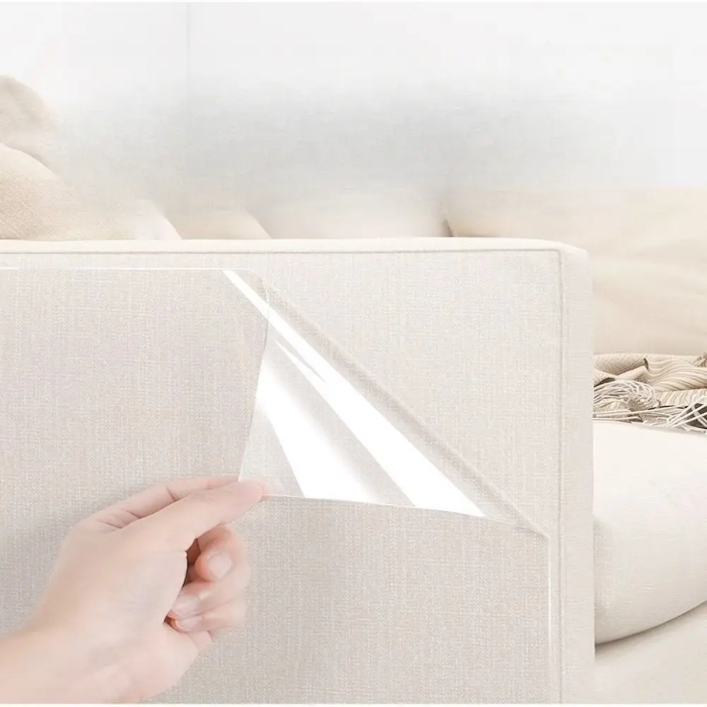 Cat Scratch Deterrent Tape Self-adhesive Transparent Furniture Protectors Anti-scratch Pads For Sofa Couch