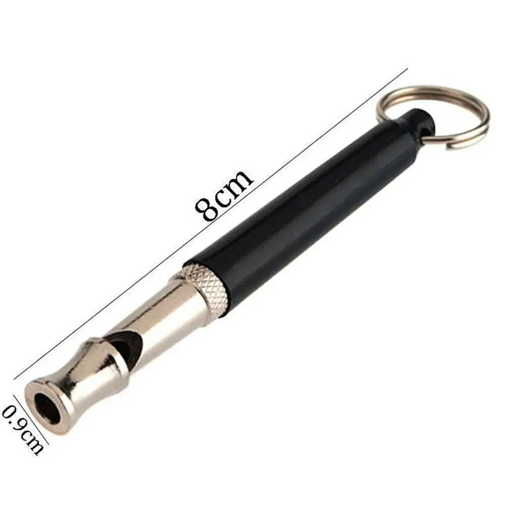 Professional Ultrasonic Dog Training Whistle Adjustable Silent Stop Barking Recall Tool