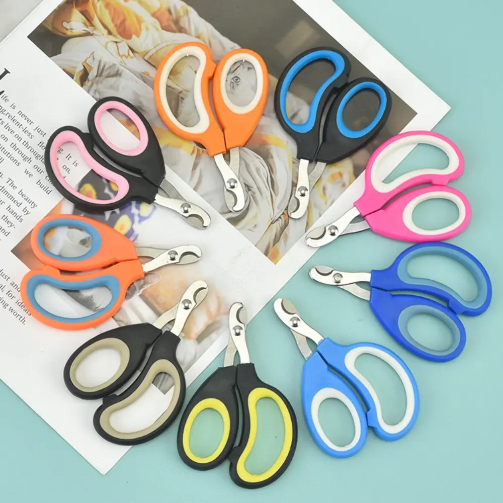 Professional Cat Nail Clippers Half Moon Nail Scissors for Cat Dog Stainless Steel kitten Puppy Claws Cutter Pet Nail Clippers