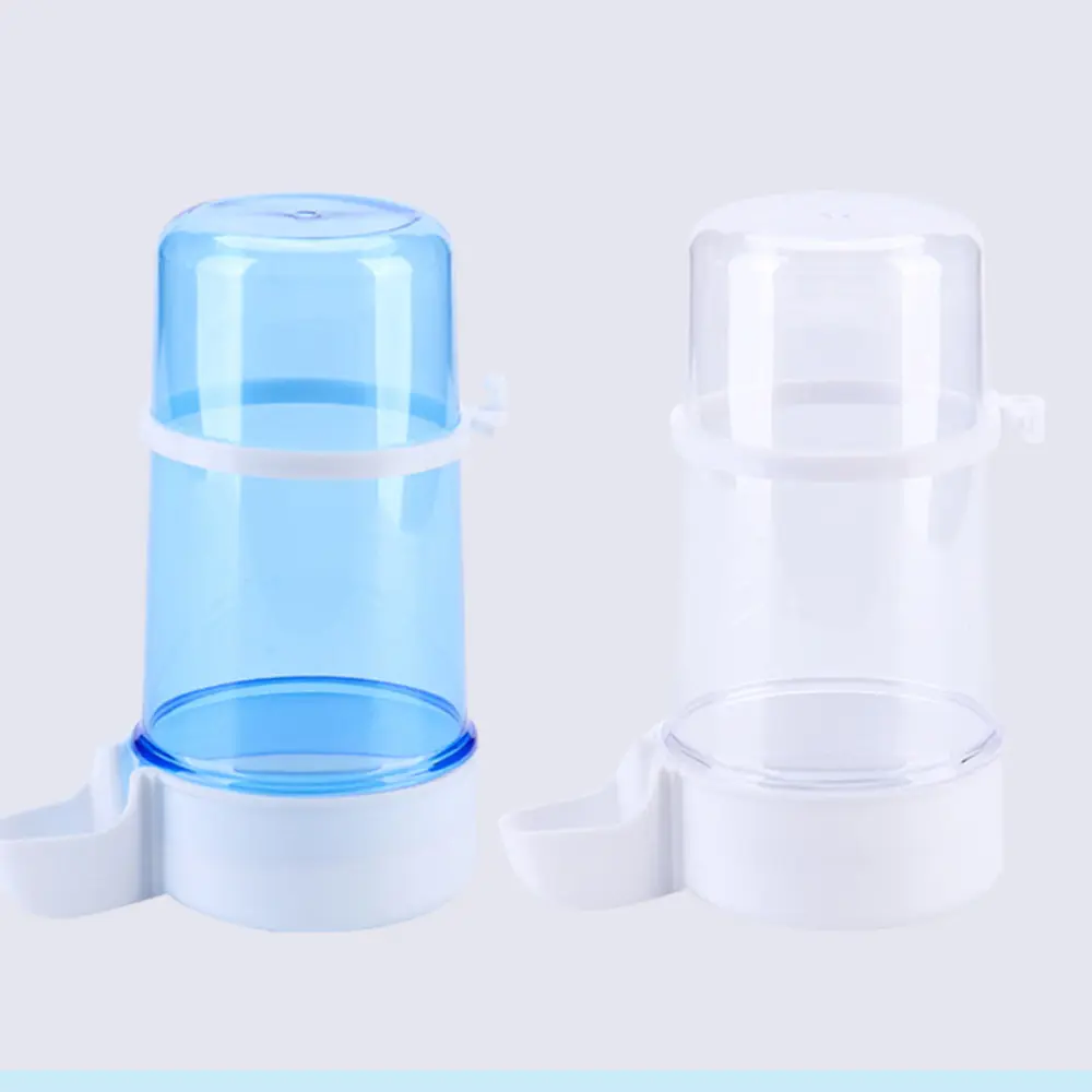 Automatic Bird Feeder And Water Drinker With Adjustable Clip Hanging Design For Parrot Cage Budgie Cockatiel Pet Bird Supplies