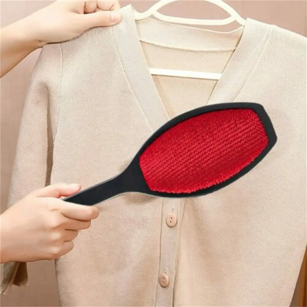 Dual-Sided Electrostatic Lint Brush - Reusable Pet Hair Remover for Clothes Couch & Carpet (Hypoallergenic & Multi-Surface Safe)