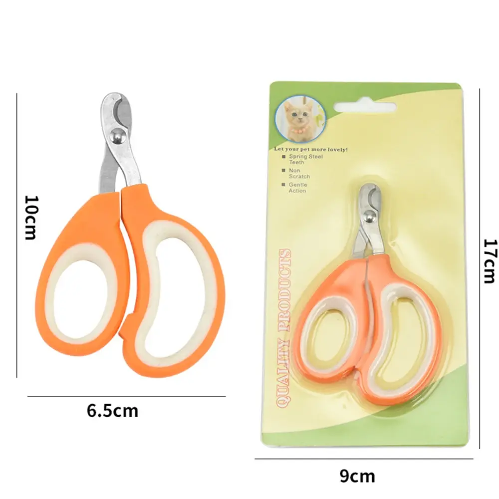 Professional Cat Nail Clippers Half Moon Nail Scissors for Cat Dog Stainless Steel kitten Puppy Claws Cutter Pet Nail Clippers