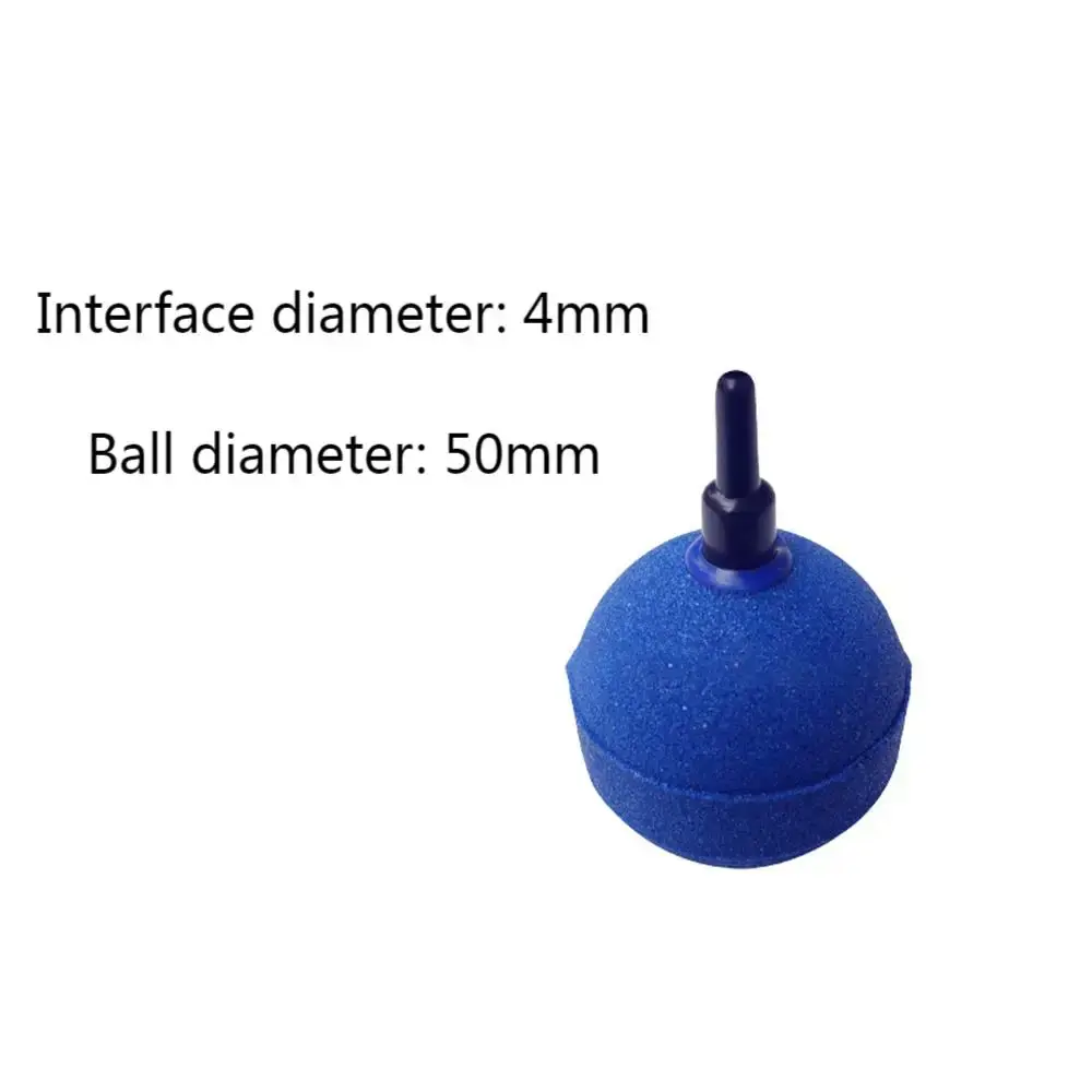5pcs 20/30/50mm Aquarium Air Stones Bubble Oxygen Diffuser Ball Shaped Airstone for Large and Small Fish Tank Pond Hydroponics