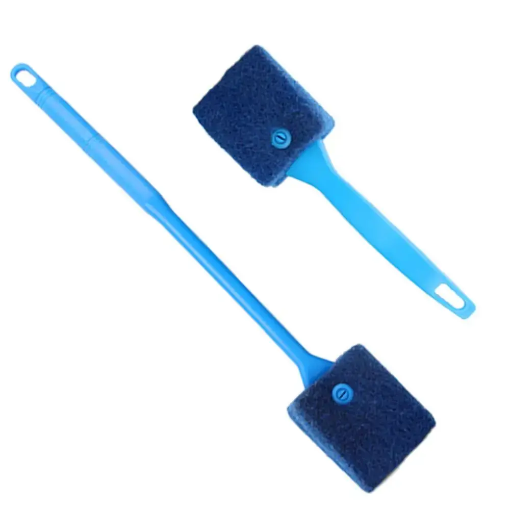 Aquarium Cleaning Brushes Glass Acrylic Fish Tank Algae Clean Tools Double Sided Algae Scraper Sponge Aquarium Accessories