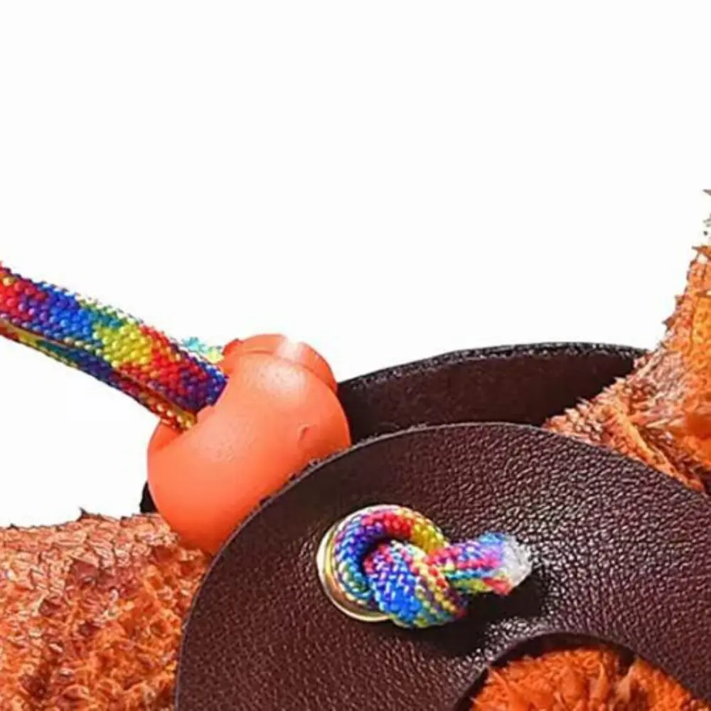Adjustable Soft Leather Lizard Harness Reptile Leash with Wings Durable Cute Costume for Small Reptiles Accessories