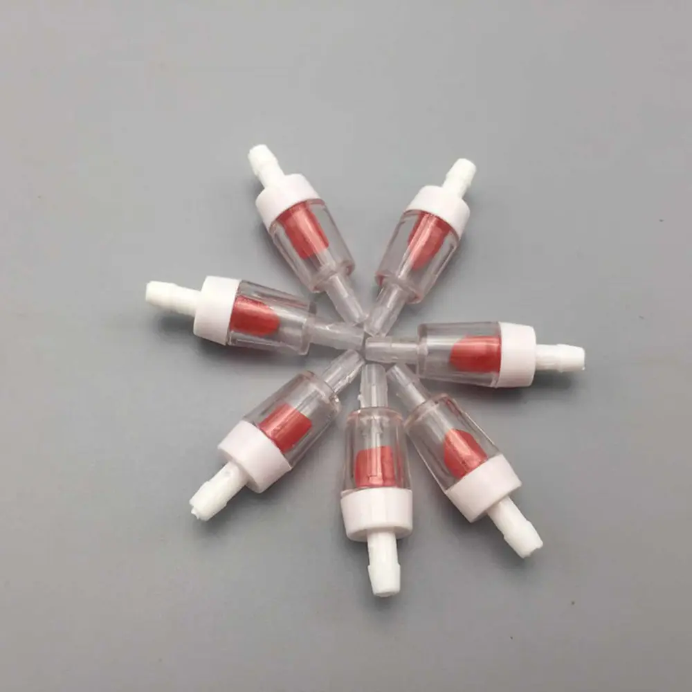 Aquarium Check Valve Plastic One Way Non-Return Air Pump Accessories for Fish Tank 4/6mm AirLine Tube with Enhanced Oxygen Flow
